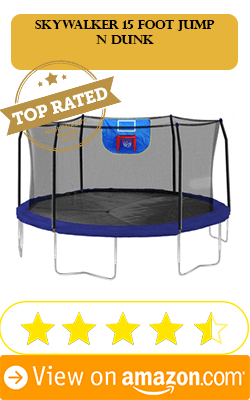 best outdoor trampoline