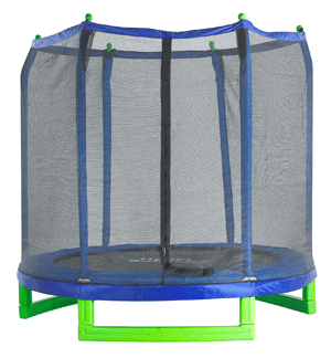 upper bounce trampoline set