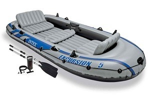 Intex Excursion 5 Inflatable Boat Set