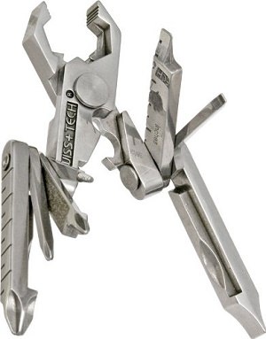 Swiss+Tech ST53100 Polished SS 19-in-1 Micro Pocket Multitool