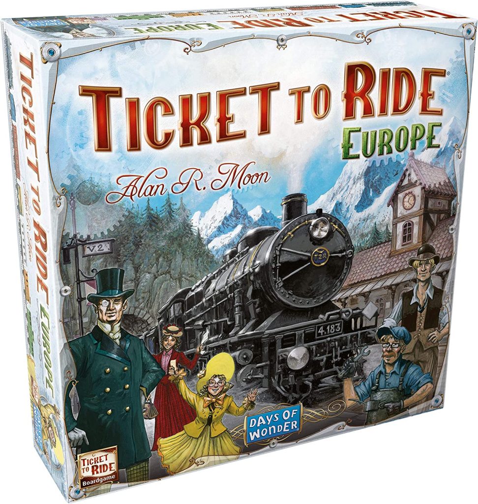 ticket to ride board game versions