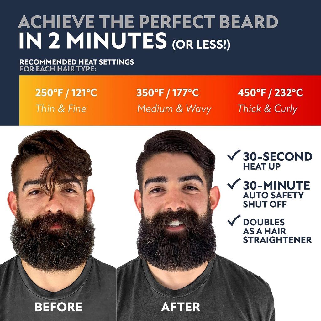 hot comb for beard