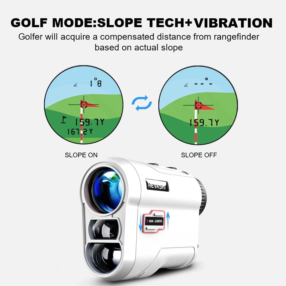 golf rangefinder with slope